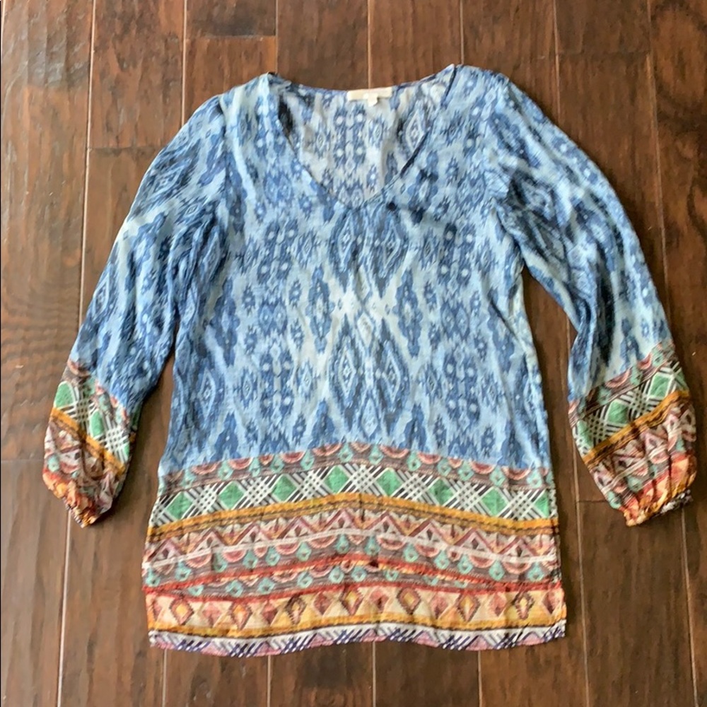 100% Pure Silk Tunic